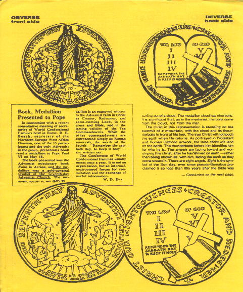 Image from Pilgrim's Rest describing SDA Medal
